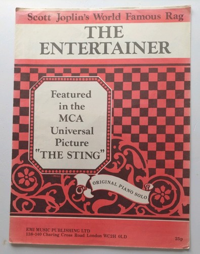 Scott joplin the entertainer - scott, joplin,