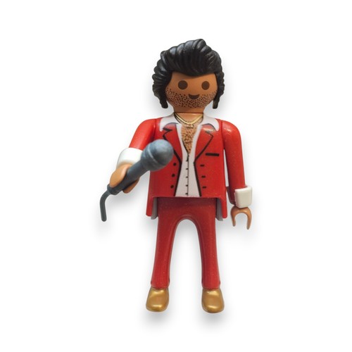 Playmobil figur mann sänger - figur,
