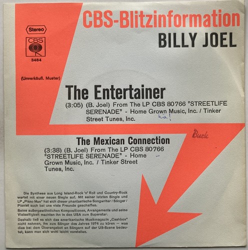 Billy joel the entertainer - -,