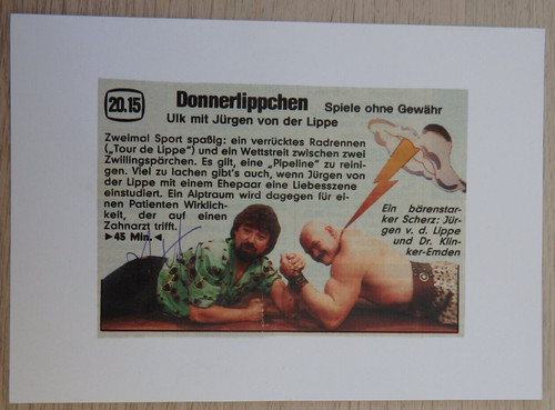 Handschriftliches autogramm - handschriftliches,